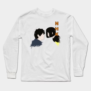 Welcome to the love story from NHK Long Sleeve T-Shirt